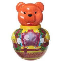 Неваляшка "Медведь Потапыч", 28 см