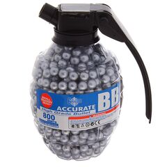 Пульки пластиковые 800 шт, цвет серебро