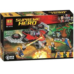 Конструктор Bela "Стражи Галактики: Нападение Тазерфейса", 212 деталей