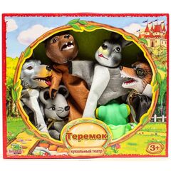 Кукольный театр "Теремок", 6 кукол на руку