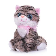 Мягкая игрушка "Кошечка полосатая" 25 см