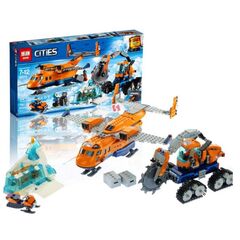 Конструктор Lepin "Арктический грузовой самолёт", 791 деталь