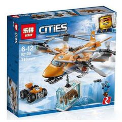 Конструктор Lepin "Арктический вертолёт", 310 деталей
