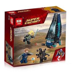 Конструктор Lepin "Мстители. Атака всадников", 139 детали