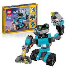 Конструктор Lepin 3 в 1 "Робот-исследователь", 225 деталей