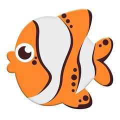 Мини-коврик для ванны на присосках "Морская рыбка"
