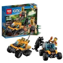 Конструктор Lepin "Исследование джунглей", 404 детали