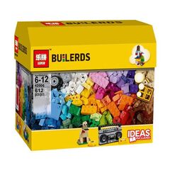 Конструктор Lepin "Набор кубиков для свободного конструирования", 612 деталей