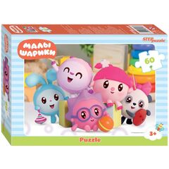 Пазл "Малышарики", 60 деталей