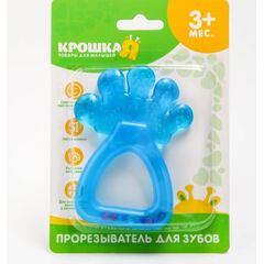 Прорезыватель с погремушкой "Детские пальчики"