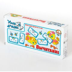 Умное домино из пластика "Вычитание"