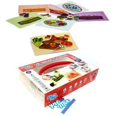 Игра развивающая на липучках "Овощная корзинка"