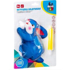 Игрушка надувная в ассортименте "Животные" с заводным механизмом