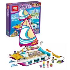 Конструктор Lepin "Друзья. Катамаран", 651 деталь