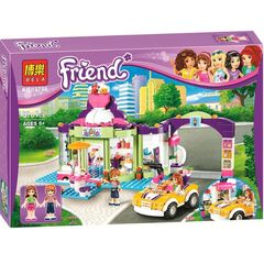 Конструктор Lepin "Друзья. Магазин мороженного", 414 деталей