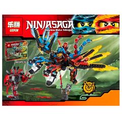 Конструктор Lepin "Ниндзя. Дракон", 528 деталей