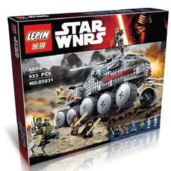 Конструктор Lepin "Звездные воины. Турботанк Клонов", 933 детали