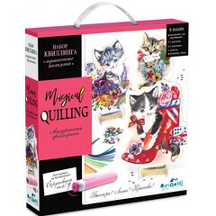 Magical Quilling. Набор квиллинга. "Пушистые котята"