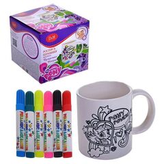 Роспись керамического стакана "Сумеречная Искорка"