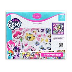 Витражная мозаика "My little Pony"