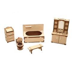 Набор деревянной мебели "Ванная" ДК-1-05