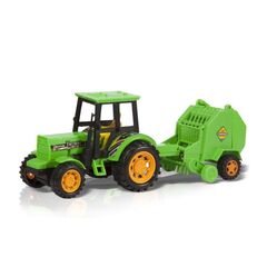 Трактор с прицепом "Посевные работы" 29см