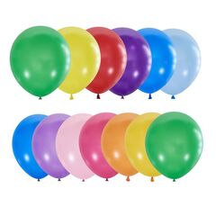 Набор воздушных шаров пастель 30 см, 10 штук