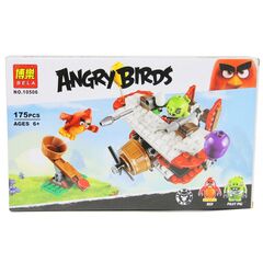 Конструктор Bela "Angry Birds", 175 деталей