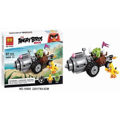 Конструктор Bela "Angry Birds", 87 деталей