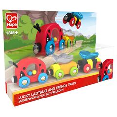 Поезд на магнитах "Lucky Ladybug and Friends train"