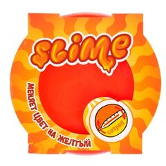 Slime Mega меняет цвет на желтый от температуры, 300 г