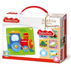 ZigZag Пазлы для малышей "Транспорт"