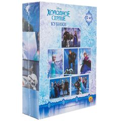 Кубики "Холодное сердце", 12 элементов