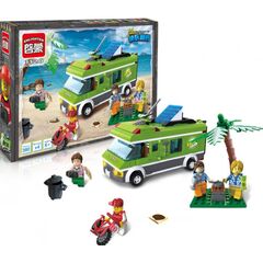 Конструктор Brick "Туристы", 380 деталей