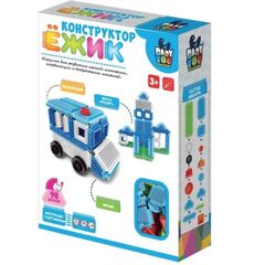Конструктор "Ёжик. Автомобиль" 98 деталей