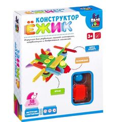 Конструктор "Ёжик. Самолет" 58 деталей
