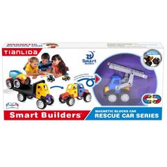 Конструктор магнитный "Smart Builders" 16 деталей
