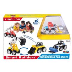 Конструктор магнитный "Smart Builders" 27 деталей