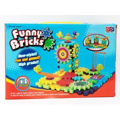 Конструктор с шестеренками "Funny Bricks", 53 детали