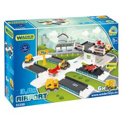 Игровой набор WADER 53350 Kid Cars 3D "Аэропорт"