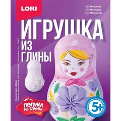 Игрушка из глины "Матрешка"