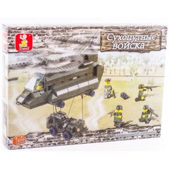 Конструктор "Сухопутные войска", 370 деталей