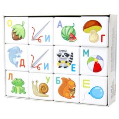 Кубики "Азбука" без обклейки