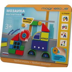 Магнитная мозаика "На стройке"