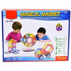 Магнитный конструктор "Magical Magnet", 48 магнитных деталей