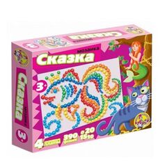 Мозаика "Сказка" d10, d15, d20 390 элементов