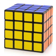 Головоломка кубик "Shengshou" 4 на 4, черный