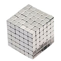 Неокуб "Тетракуб", 216 кубиков по 5 мм, цвет стали