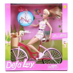Кукла DEFA Lucy "Велопрогулка"