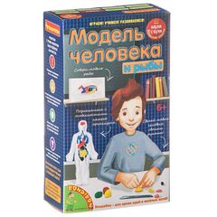 Набор для создания модели человека и рыбы